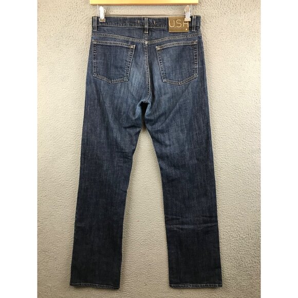 John Varvatos USA Men's Button Fly Straight Legs Jeans size 32 - Picture 1 of 12